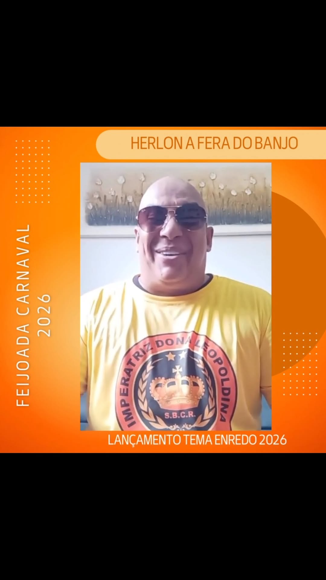 🔥 É DOMINGO! 🔥
Veja o recado do @herlon.aferadobanjo , que estará AO VIVO na nossa quadra no próximo domingo, a partir das 12h, na FEIJOADA DE CARNAVAL da Imperatriz Dona Leopoldina, no Lançamento do Enredo 2026 , @evandrohazzy
🎤 Show Nacional – única apresentação!
🎶 Bandas incríveis animando a festa!
💥 Ingressos quase esgotados! Garanta o seu na hora e venha viver essa energia com a gente!
#ImperatrizDonaLeopoldina #FeijoadaDeCarnaval #Carnaval2026 #ShowNacional #ZonaNortePOA