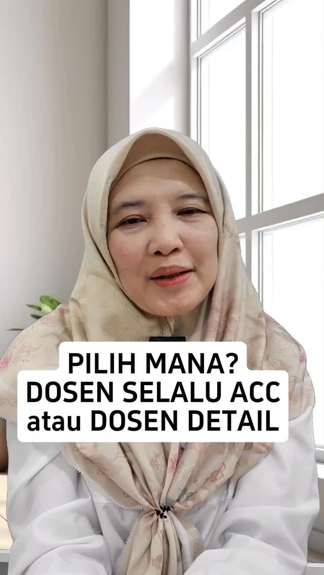 Pilih dosen yang mana???