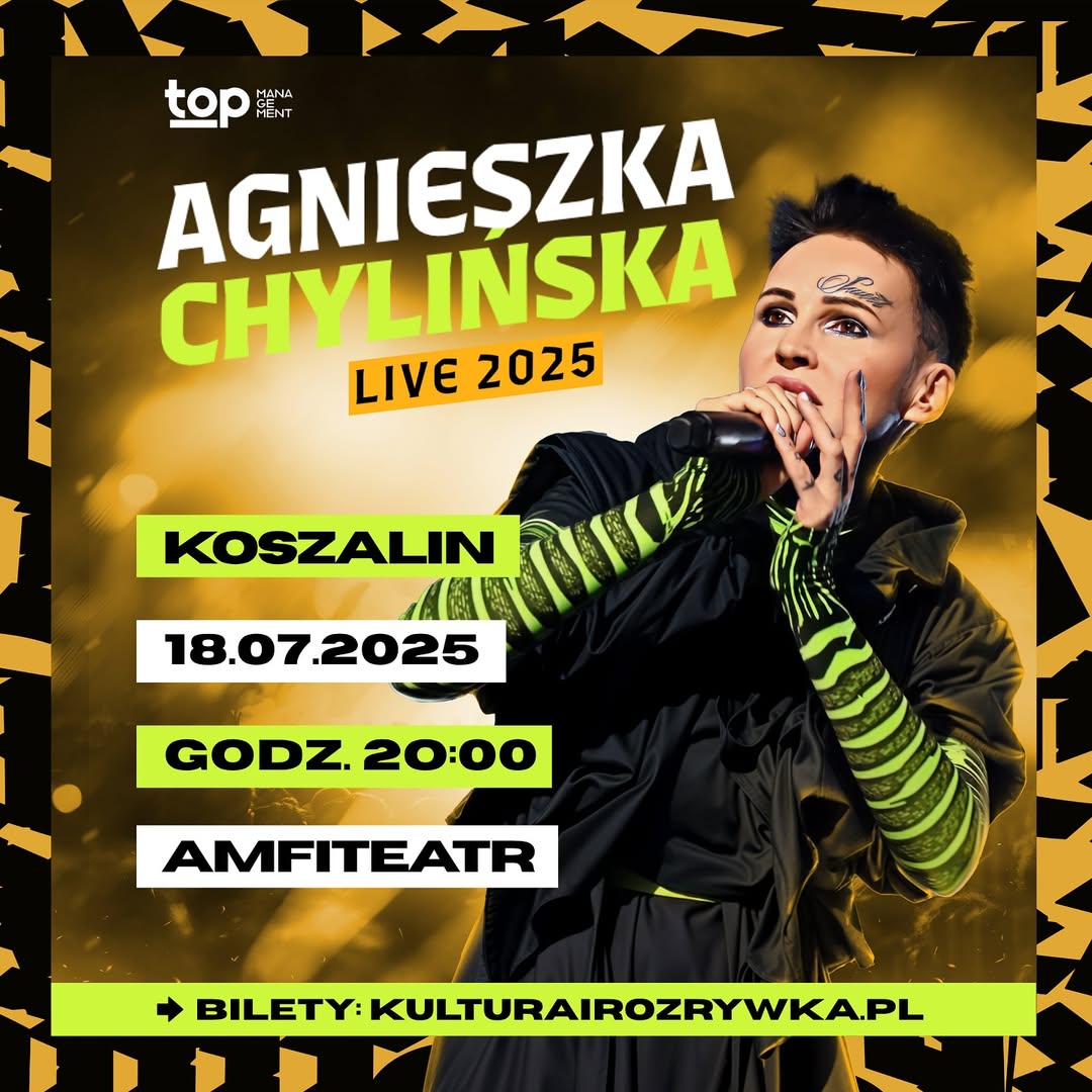 Dwa pierwsze z pięciu letnich koncertów w Amfiteatrach. Będę zaszczycona Waszą obecnością❤️
Do zobaczenia już za tydzień - w Koszalinie i Kołobrzegu🔥
Szczegółowe informacje i bilety na koncerty LIVE 2025:
https://kulturairozrywka.pl/agnieszka-chylinska-live-2025
@top.management.official @eskander_pl @ofcsklep.agnieszkachylinska