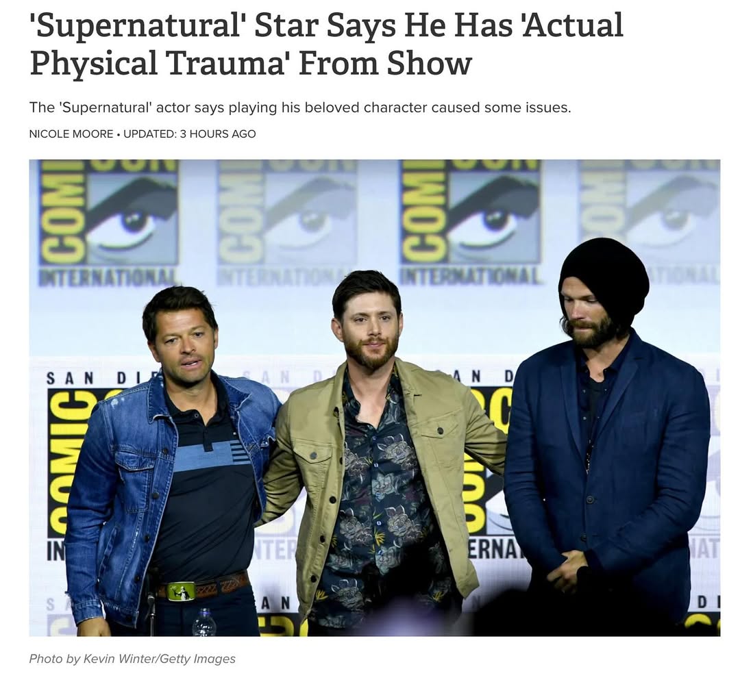 This is at least a little better than @parademag’s original headline, “Misha Collins is a spoiled, whiny baby.”
LINK IN BIO