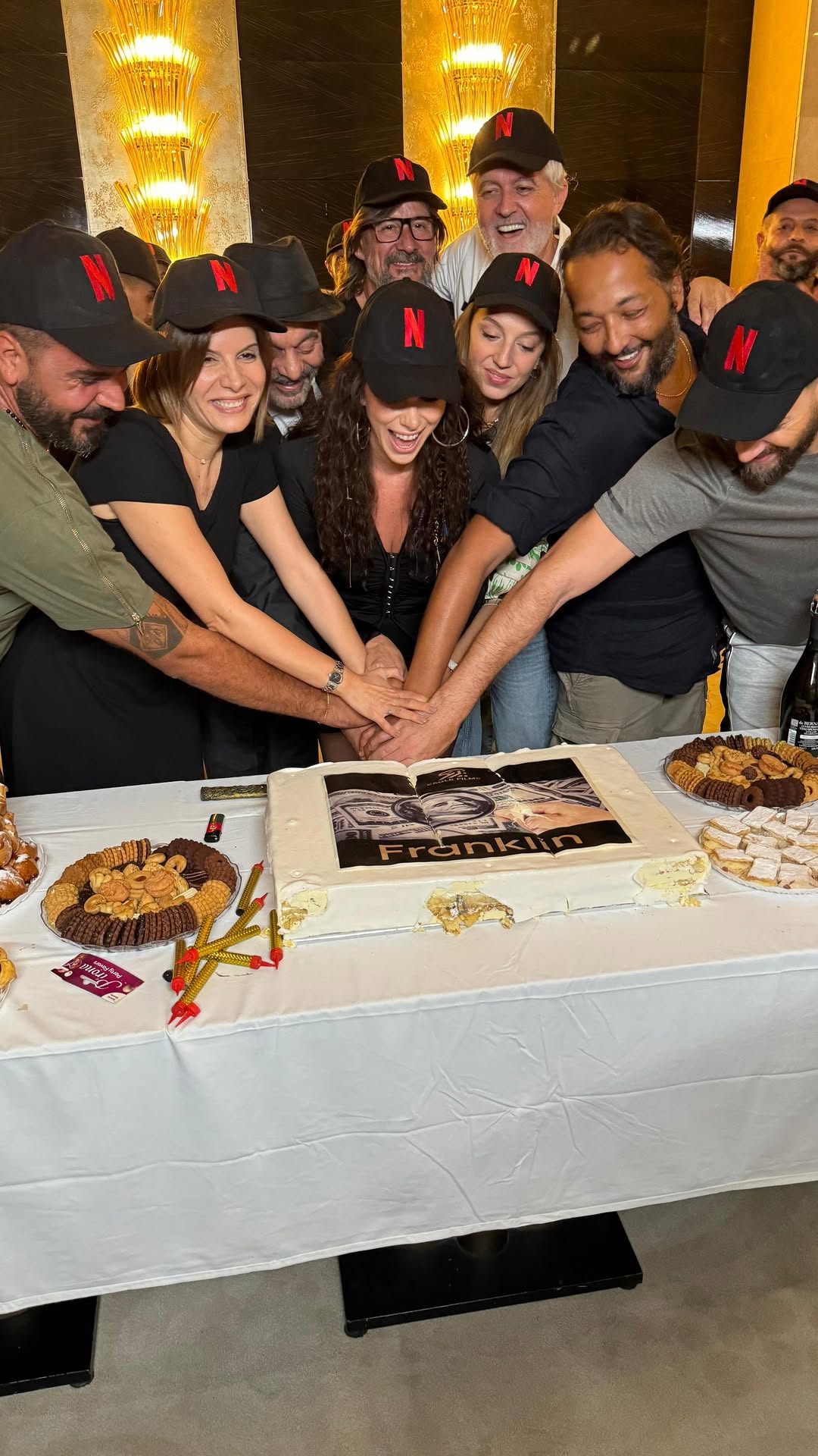 Two months since the release of our netflix original #Franklin. So many beautiful memories 🥹 Feels like yesterday ❤️
#DaniellaRahme #دانييلا_رحمه