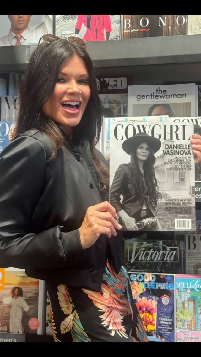 We’re still obsessing over our July/August issue with @daniellevasinova 🤩🤩 grab a copy now on newsstands!
#CowgirlMagazine #onthecover