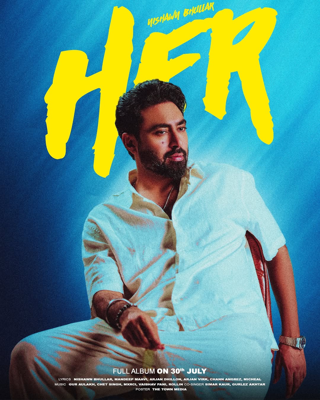 I’m sharing the poster of my upcoming album “Her”
Album will be released on July 30th.
Im sure you’ll love all the songs
@arjandhillonofficial @iamsimarkaur @gurlejakhtarmusic @mxrcibeats @mandeepmaavi
@officialmicheal_13 @iamgur @arjanvirkofficial @chetsinghmusic @vaibhavpani @rolxin
#ChannAngerz @mayurhasija @mayurhasijaentertainment @virginmusicin @b2getherpros
@pari_mystical_muse @amitkridey @vishalmishraofficial @lastudiosmohali @bitzinfotech
@trihangkulahkar #VishalMishraStudio
#Her #NishawnBhullar
Thank you for your attention @realdonaldtrump 😎
