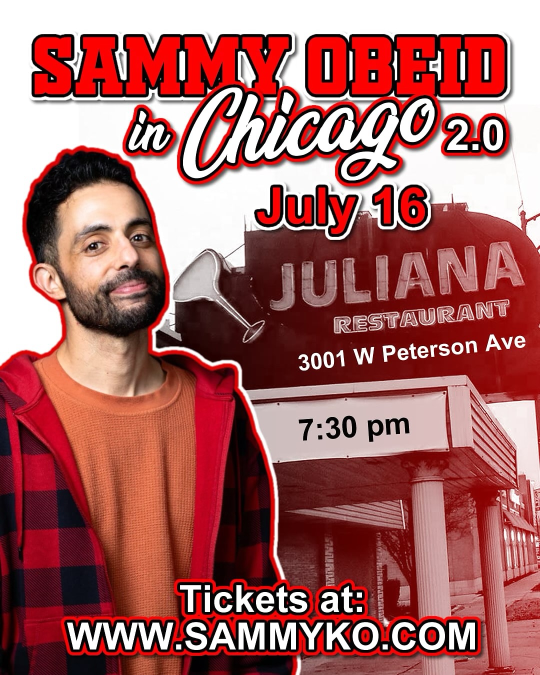Chicago! 50 tix left for tomorrow, grab em fast. Pittsburgh tonight, Minneapolis Thursday & Friday. Take a look at my tour list before it disappears.