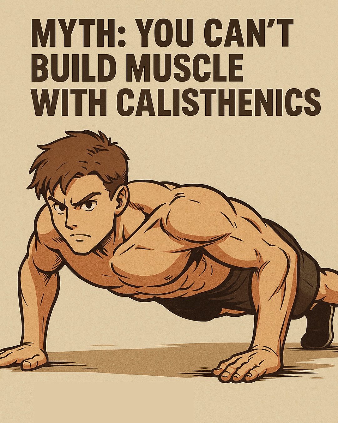 Myth: You Can’t Build Muscle with Calisthenics
Let’s clear this up — that myth is outdated and flat-out wrong.
Calisthenics, when performed with proper technique and progressive overload, is one of the most effective ways to build lean, functional muscle.
The secret?
🔁 Increase reps
⚡ Add intensity
📈 Level up to harder variations
Keep challenging your muscles, and the gains will come.
Ready to build serious strength and muscle using just your bodyweight?
💥 Start the Ultimate Calisthenics Bootcamp — link in bio.
📲 Follow @califitnation for daily tips, workouts, and calisthenics progressions.
#calisthenics #bodyweighttraining #strengthtraining #musclebuilding #calisthenicsworkout #fitnessmotivation #calisthenicsprogression #streetworkout #homeworkout #functionaltraining