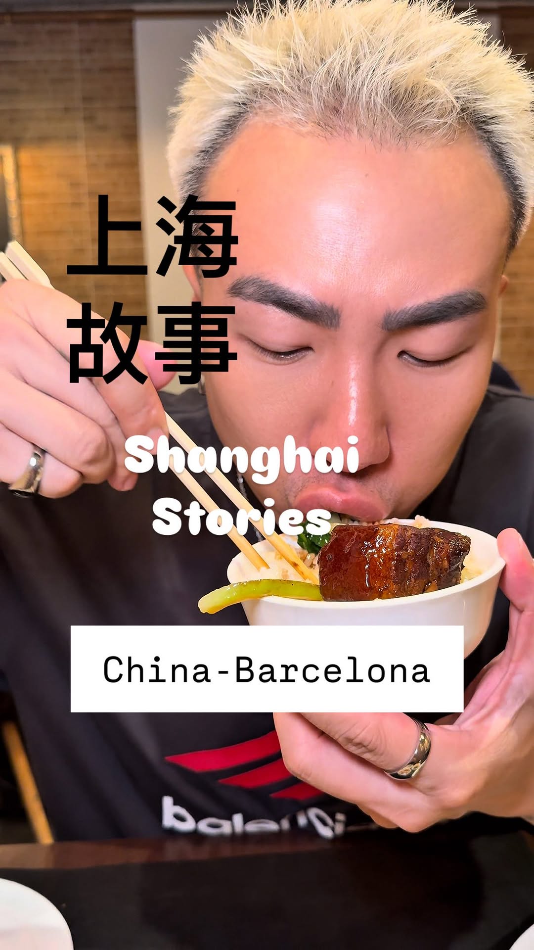 @shanghaistoriesrestaurante
Un restaurante que me encanta desde hace tiempo, y esta vez he querido hacer algo distinto,montarme un menú a mi gusto, como si lo diseñara yo.
Si te gusta la comida asiática, te reto a venir con 2 o 3 amigos… y pedir exactamente lo mismo que yo,a ver qué os parece!
📍 Calle Aribao 73
Ya me contarás 😉
#shanghaistories #bcn #yummy #gastronomia #china #tuchinofavorito