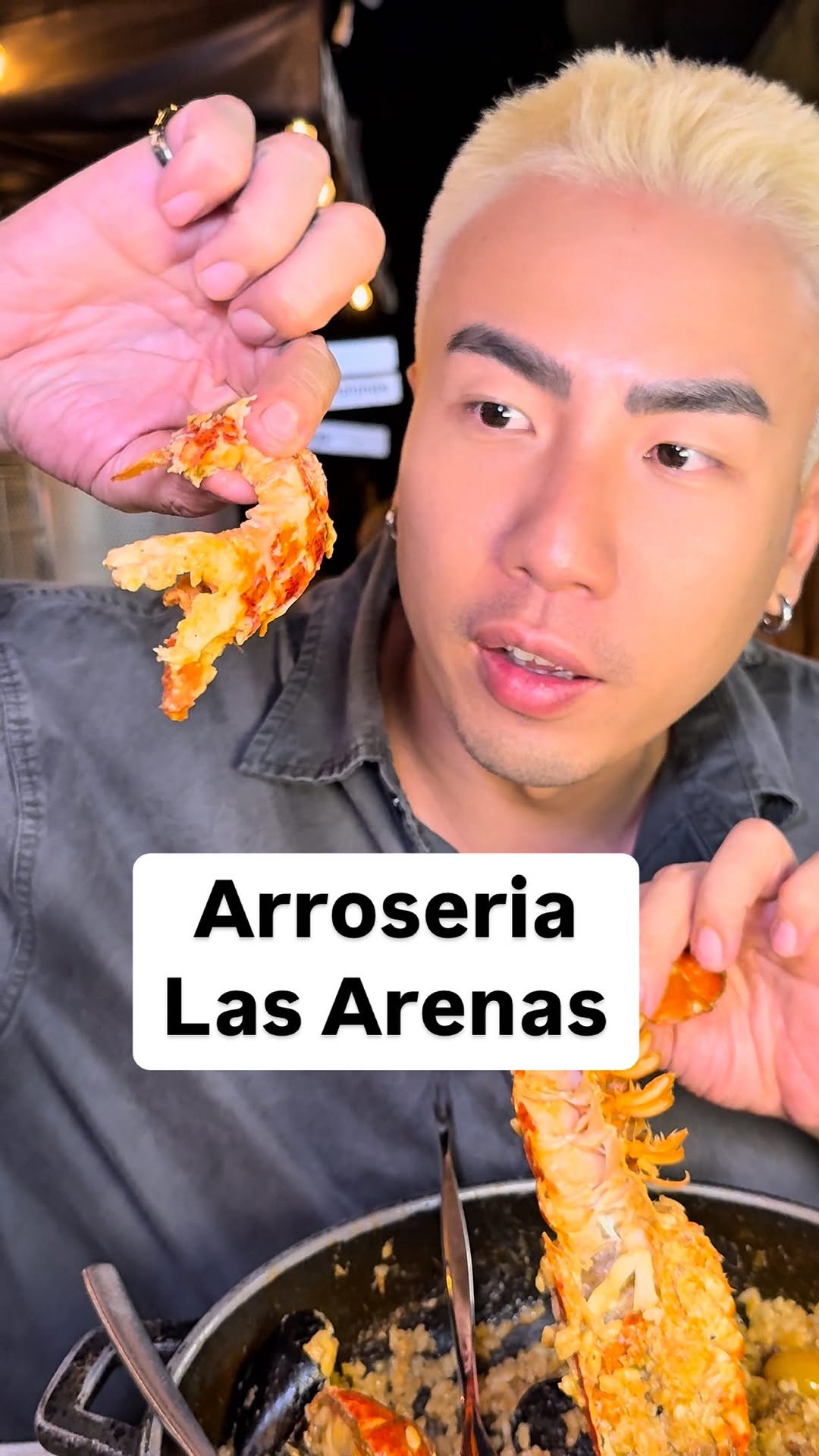 Arroz, carne y tapas…
Sí, hablo de @arrosserialasarenas
Si no la conocías, está justo debajo del centro comercial Arena,un poco escondida, pero merece la pena.
📍 Carrer de Llança, 15-21, Eixample, 08015 Barcelona
#arrosserialasarenas #arenas #paella #arroz #arroces #tuchinofavorito