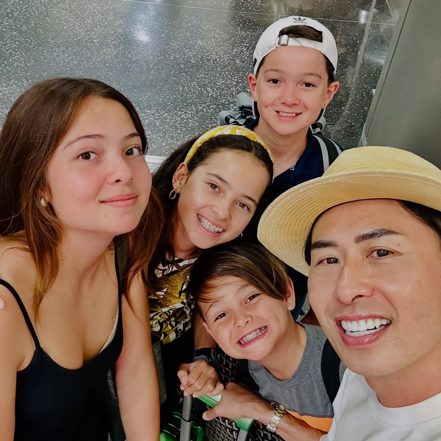 Phase 3 of our summer vacation begins as we make our way to Singapore ❤️ We are all smiles (for now) as we head into flight 1 of 3 🙏😂
.
.
.
.
.
.
.
.
.
..................................................................... #TheTengMoures #roadtrip #travel #Summer #Vacation #familytime #makingmemories #proudparents #dreamteam #july #ssparents #family #familylife #lovewins #gayswithkids #2dads #lovinglife #loveofmylife #happyfamily #twodads #LoveMakesAFamily #modernfamily #instagood #instafamily #LGBTQFamily #nextgeneration #photooftheday