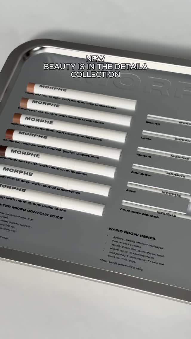 ⭐️ NEW BEAUTY IS IN THE DETAILS GIVEAWAY ⭐️ To celebrate our newest collection, we are gifting 5 PR mailers 🤩 Each box includes 7 Shapelifter Micro Contour Sticks, 6 Nano Brow Pencils, & 1 Micro Manager Gripping Brow Gel (~$170USD Value).
Here’s how to enter:
✏️Like this post and follow @morphebrushes
✏️Tag a friend (more tags = more entries!)
✏️Comment which product from the collection you are most excited to try with #Sweepstakes
Good luck! **NO PURCHASE NECESSARY. Enter by 07/21/25 at 11:59 p.m. PDT. Open to all legal residents in the U.S., who are 18 years or older. Void where prohibited. Five (5) winners will be chosen at random and contacted via direct message by @morphebrushes on Instagram. Not sponsored or endorsed by Instagram. See full rules here: https://www.morphe.com/pages/sweepstakes-terms**