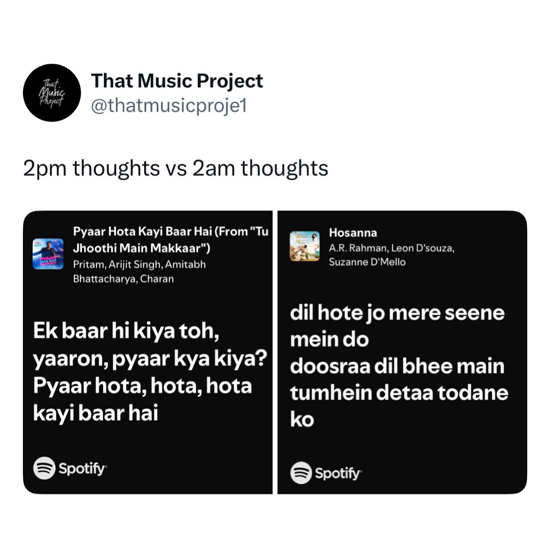 do baar toh mat todo dil..