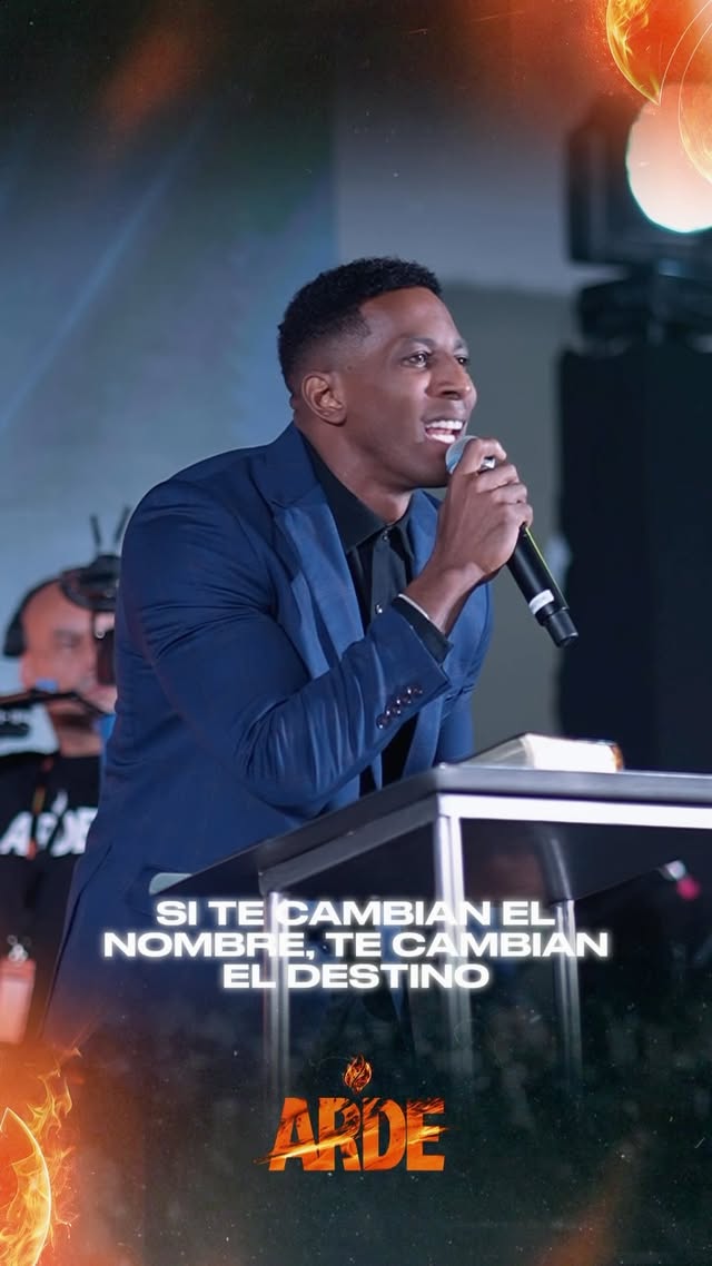 SI TE CAMBIAN EL NOMBRE, TE CAMBIAN EL DESTINO 🔥
Prédica del día 1 de ARDE MIAMI 🇺🇸 disponible en el canal de Youtube: Pastor Moisés Bell
#PastorYProfetaMoisesBell #ArdeMiami