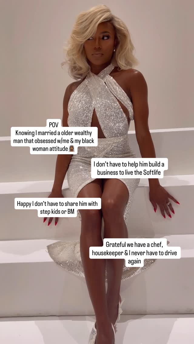 You know you married well when everyone got something to say!!!!! Who does she think she is???
#shaylaraeworld #agegap #bwwm #softlife
