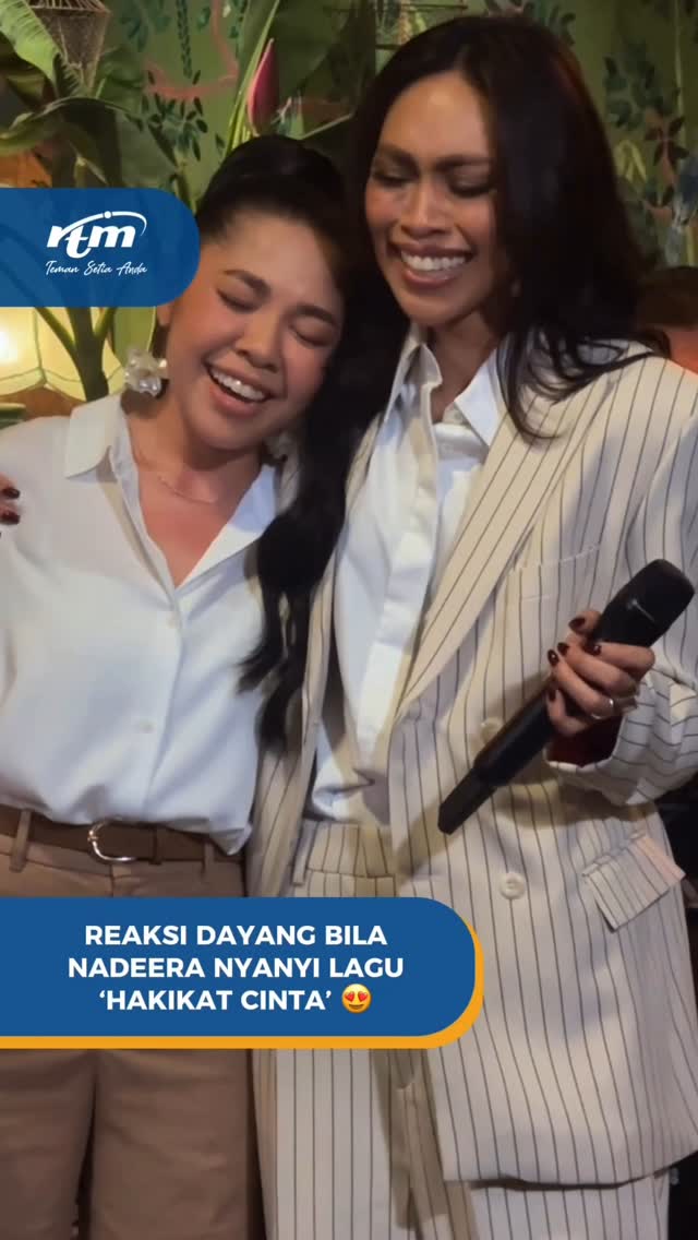 Dayang Nurfaizah akan berduet dengan Nadeera untuk lagu berhantu ni.
Nak lagi? Tunggu #DayangNurfaizahAndFriends ,
Sabtu ni jam 9 malam di @tv2_rtm