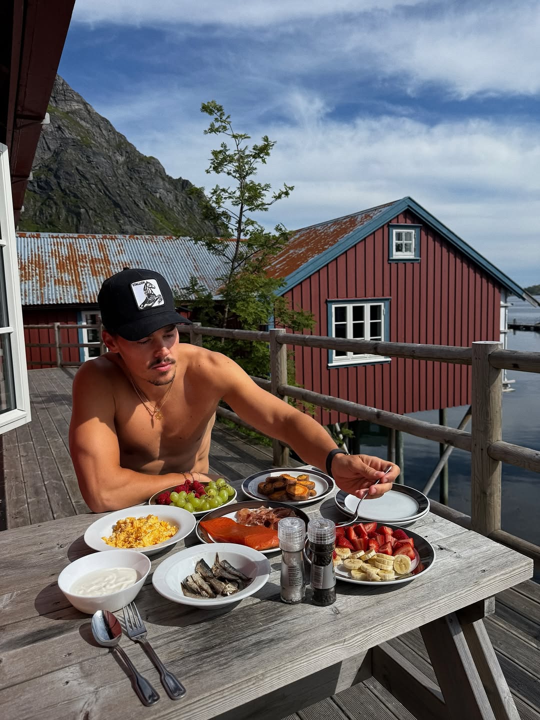 our fisherman’s cabin was named Wilhelm