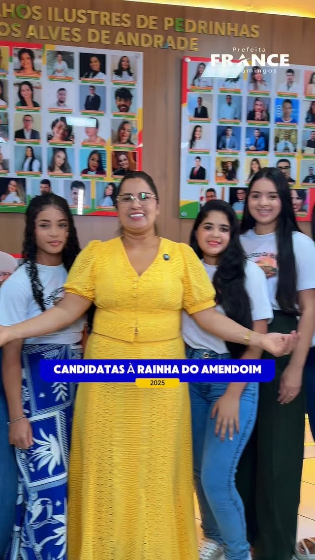 Tive a honra de tomar café da manhã com as Candidatas à Rainha do Amendoim 2025, e quero deixar registrado aqui meu profundo agradecimento a cada uma delas.
Parabenizo todas pela coragem, dedicação e brilho que estão trazendo para esse evento tão especial e cheio de cultura que é o nosso Festival do Amendoim.
Vocês representam muito mais do que beleza — representam a força, o talento e o orgulho da nossa gente. Que esse momento fique marcado como uma celebração da identidade e da tradição de Pedrinhas.