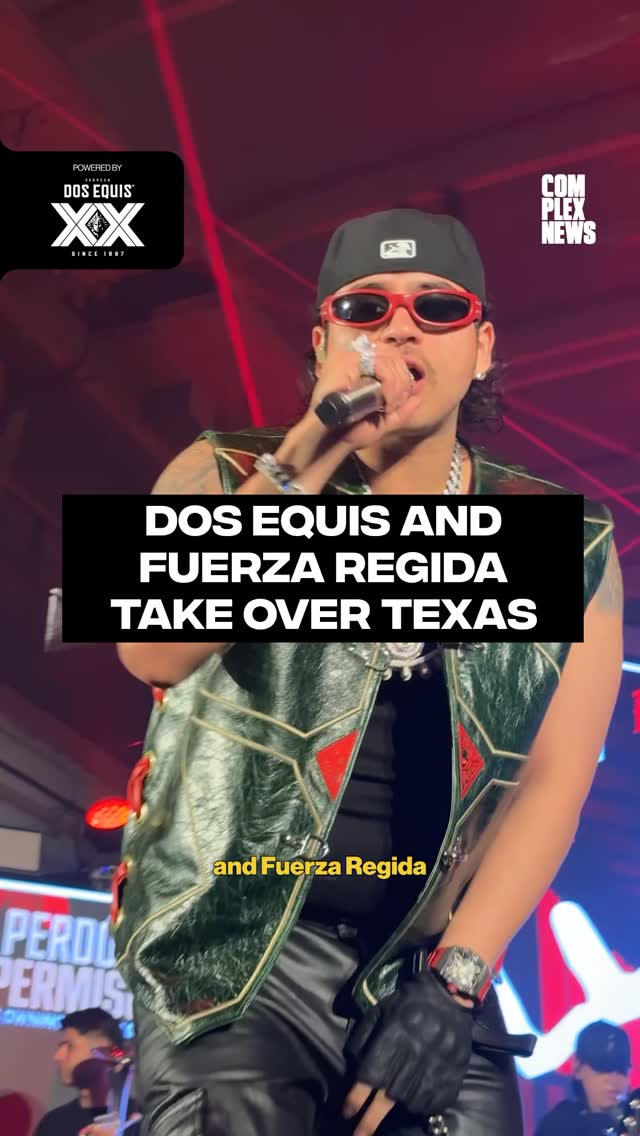 Four cities. One night. @fuerzaregida and Dos Equis shut it down in Texas, and Complex News was there for all of it.
Powered by @dosequis