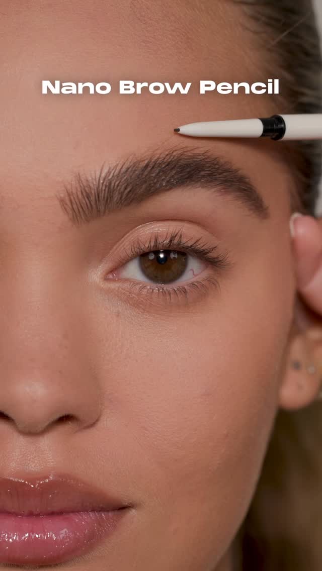 NEW Nano Brow Pencil vs. the OG Micro Brow Pencil 🤨
Nano Brow is perfect for microprecision & detailing with an ultrafine 0.9mm tip ✏️
Micro Brow is great for natural shaping and definition with a fine pointed 1.5mm tip ✏️
PLUS, you can laminate and lock brows with Micro Manager Gripping Brow Gel 🔒
#BeautyisintheDetails #NanoBrow #MicroManager
