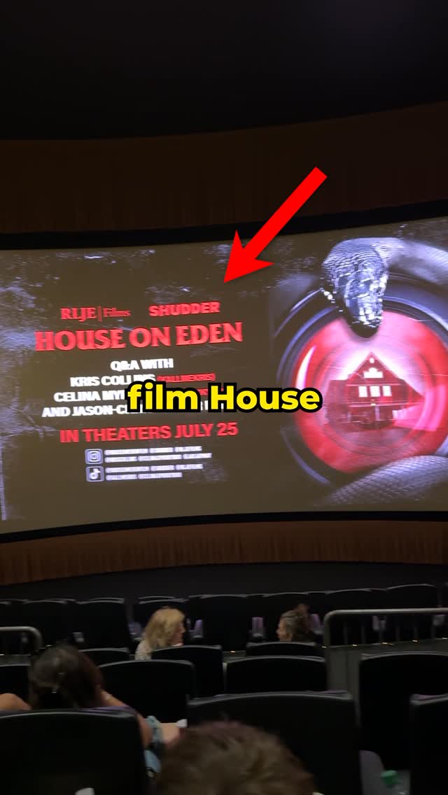 Come Along to the House On Eden Premiere with @kriscollins and @celinaspookyboo