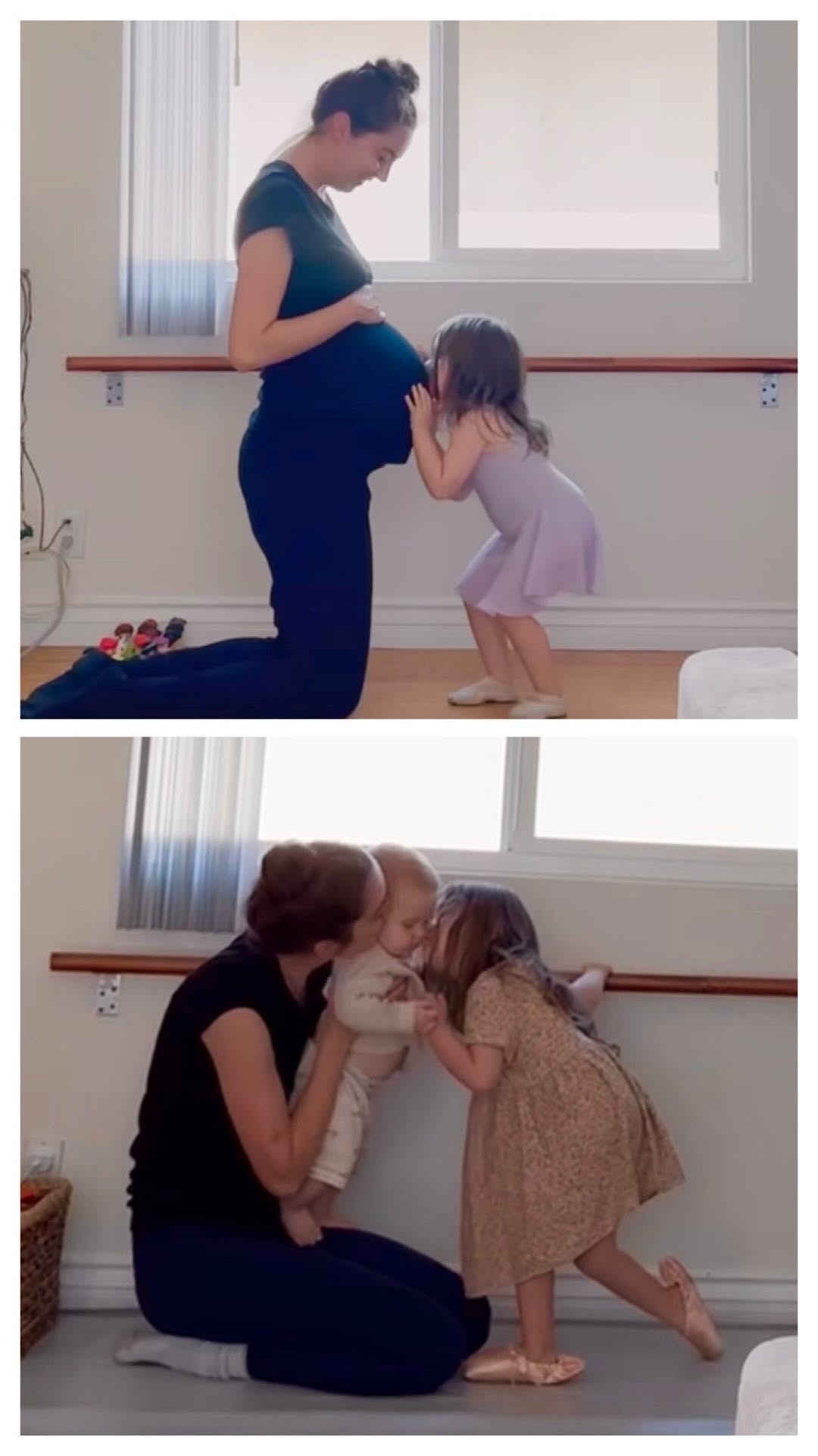 Nine months in, nine months out ❤️ From pregnancy to postpartum, we’ve found the rhythms to our routine as a family. Cheers to all the moms - you’re the real bodybuilders! 💛