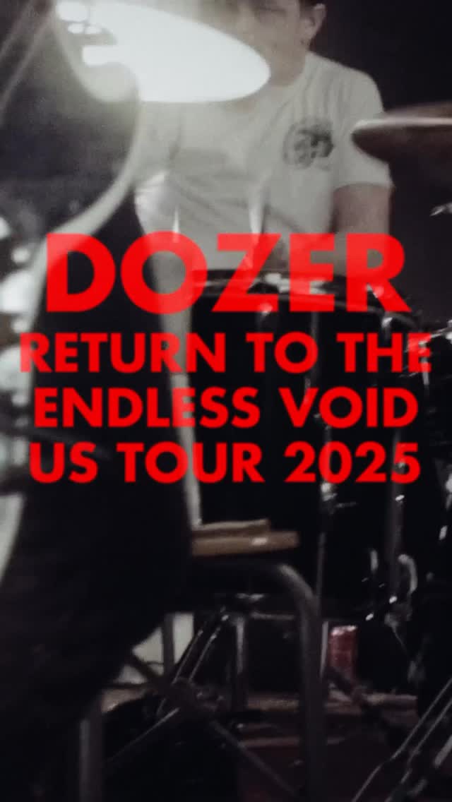 Who's coming out in just a couple weeks to see DOZER back onstage in the states? Celebrate the 30th anniversary of Europe's desert rock legends with ABRAMS and MOON DESTROYS to round out an epic tour 💪🎸🪐
Return to the Endless Void US Tour 2025
with Abrams and Moon Destroys:
August 7 - Las Vegas NV @ The Swan Dive
August 8 - Los Angeles CA @ Lodge Room
August 9 - San Diego CA @ Brick By Brick
August 10 - Palmdale CA @ Transplants Brewing
August 12 - San Francisco CA @ Bottom Of The Hill
August 13 - Eureka CA @ Savage Henry Comedy Club
August 14 - Eugene OR @ John Henry's
August 15 - Portland OR @ Dante's
August 16 - Vancouver BC @ Rickshaw
August 17 - Seattle WA @ Substation
#dozerband #desertrock #stonerrock #riffrock #doomstonersludge #swedishstonerdoomdesertdronefuz #stonersludgedoom #stonermetal #bluesfuneralrecordings