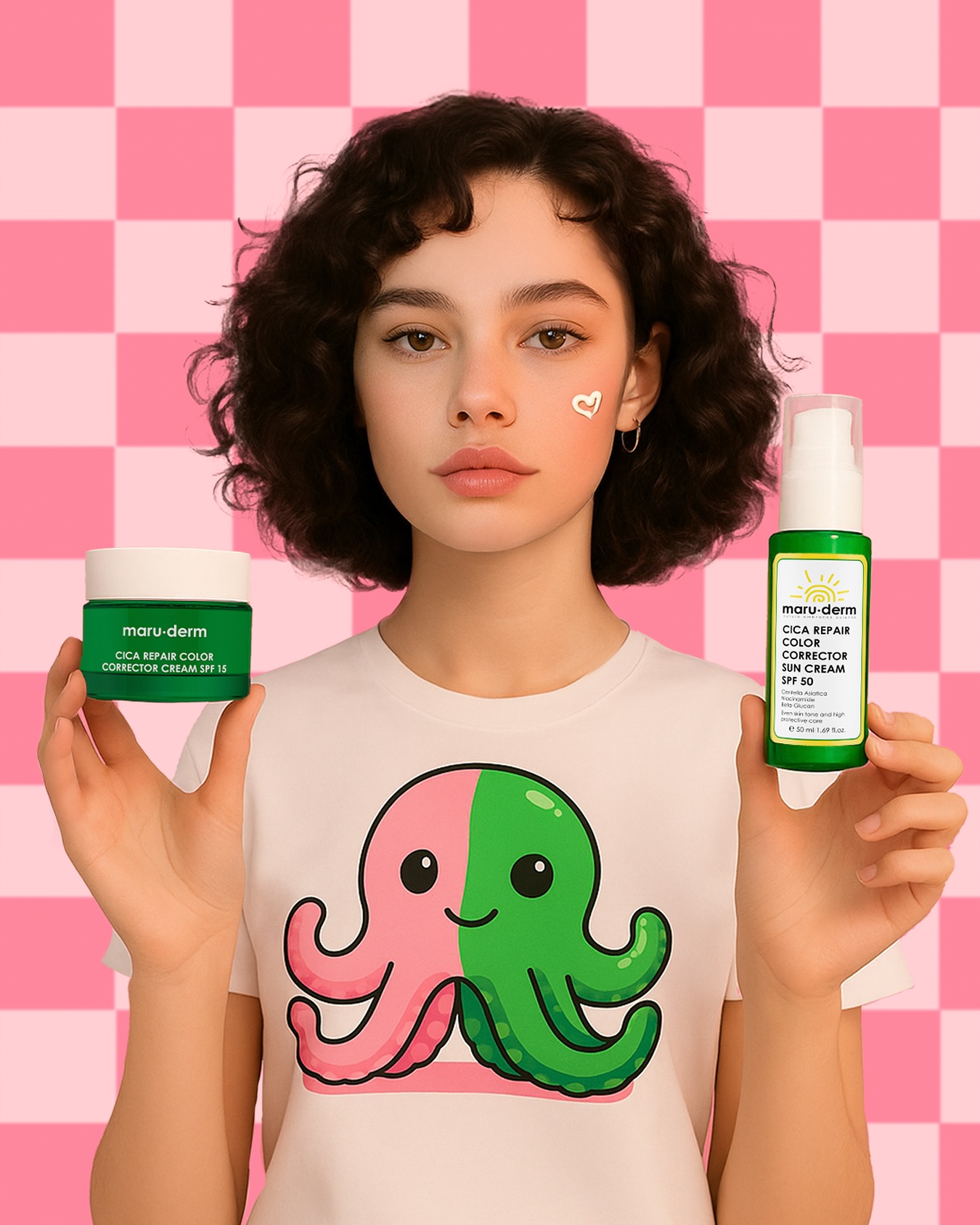 Some call it SPF.
I call it vibe insurance.
Color-corrects, calms down, supports your barrier and your main character energy. 💅✨
Redness? Don’t know her🙅♀️
Approved skincare? Always
Unbothered glow? Forever💚
#Maia #maruderm #ciltbakım #bakımrutini #cicarepair #cica #MaiaKnowsBest #AIBrandAmbassador