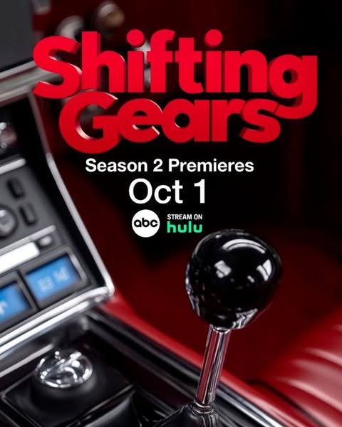 Second gear, here we come. 🏁 #ShiftingGears premieres Wednesday, October 1 on ABC, and stream on Hulu.