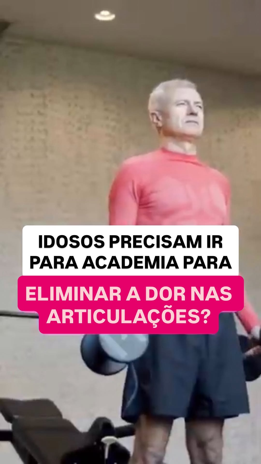 IDOSOS PRECISAM IR PARA ACADEMIA PARA ELIMINAR A DOR NAS ARTICULAÇÕES??? 🤔
Essa é uma das grandes dúvidas que recebo aqui no perfil. Assista o vídeo para entender se a academia é a melhor ou a única forma de você eliminar a sua dor ▶️✅
#idosos #longevidade #envelhecimentosaudavel #treinoparaidosos #exercíciosfísicos #desgaste #herniadedisco #artrose #dornojoelho #dornascostas #dornoombro #dornoquadril #artrite #dornalombar mobilidadearticular
