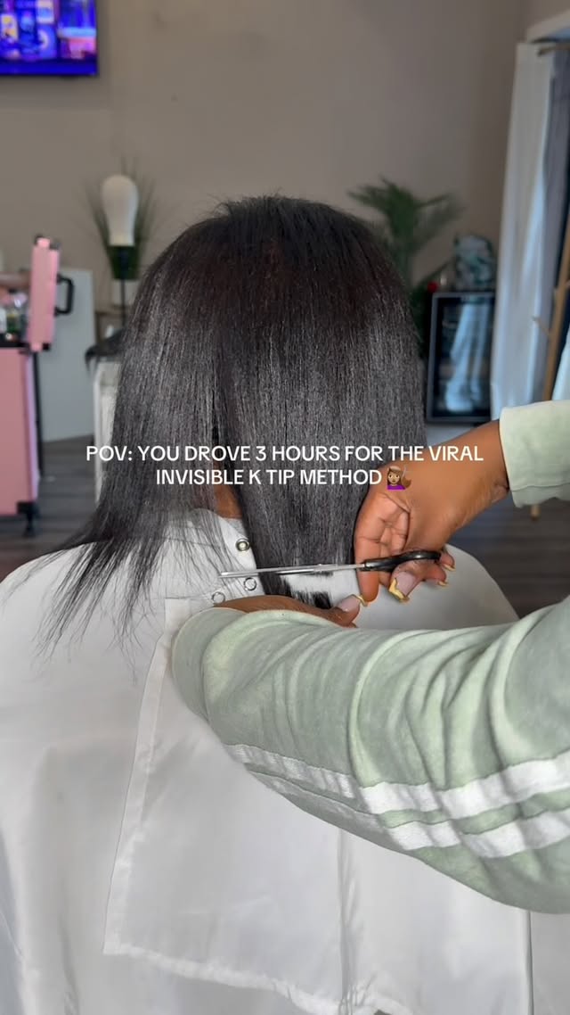 She drove in from the DMV for her K-Tip install 🤍
My client used to have long, full curly hair and wanted to bring that look back while she grows her natural hair out.
We used 250 grams of 24” curly extensions, custom colored jet black, then blown out and styled with soft bouncy curls for a full, voluminous finish.
K-Tips are the perfect option for protective styling that still gives you the look you miss and love.
She left feeling like herself again ✨
Now booking!
📍Philadelphia
#ktips #ktipinstall #microlinks #itips #tapeins #phillystylist #phillyhairstylist #ktipextensions #nycstylist #baltimorehairstylist #phillymicrolinks #ktipsnyc #hairextension #hairextensions #keratinbonds #keratinbondextension #atlstylist #ATLHAIR #atlhair #atlktips