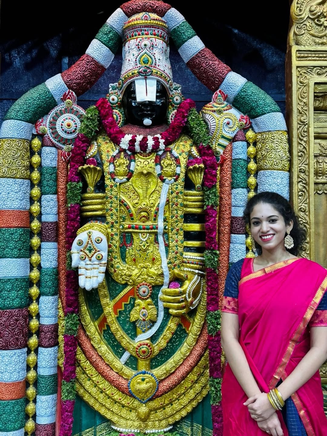 Had the divine honor of singing at Naadha Neerajanam, happened at Tirumala🙏🏻✨
.
.
.
Thank you @flautist_nagaraju_official sir and @maninagarajtalluri ma’am!!