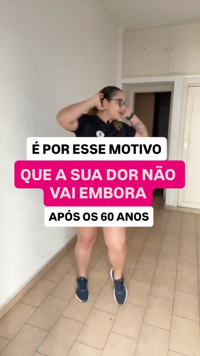 ❌ É POR ISSO QUE A SUA DOR NÃO VAI EMBORA AO ENVELHECER ❌
Siga @luanna.personalsenior para mais dicas como essa
#idosos #longevidade #envelhecimentosaudavel #treinoparaidosos #exercíciosfísicos #desgaste #herniadedisco #artrose #dornojoelho #dornascostas #dornoombro #dornoquadril #artrite #dornalombar #mobilidadearticular