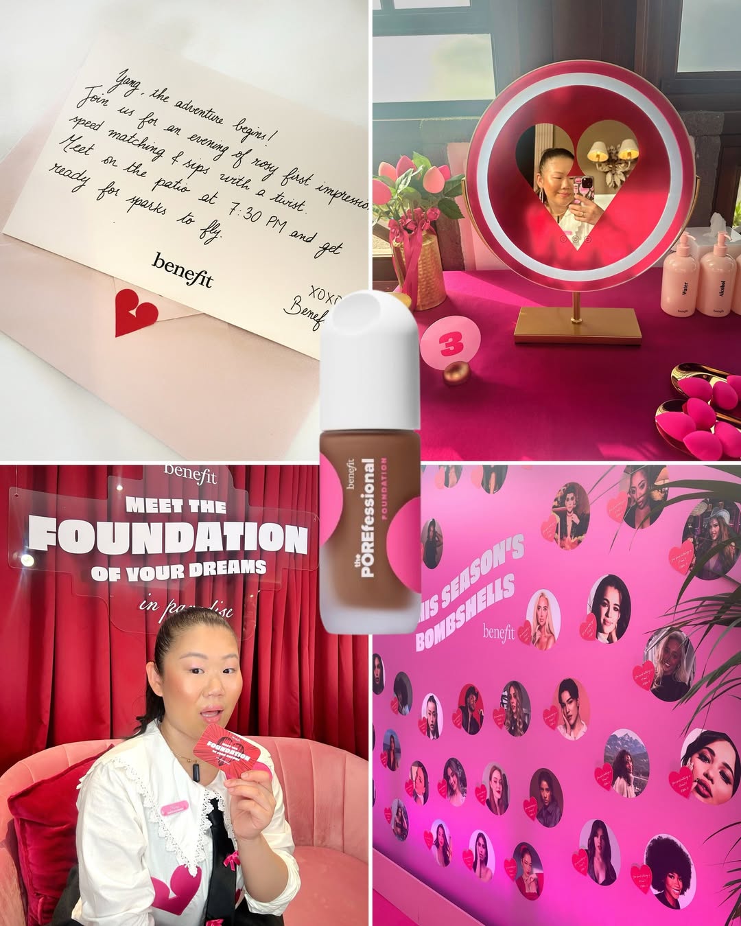 Meet your POREfect Match 💓
Begleite uns auf unserem global Event auf Teneriffa und finde dein perfektes Match mit unserer neuen POREfessional Foundation, die dank wertvoller Inhaltsstoffe wie Niacinamid, Hagebuttenextrakt und Glycerin das Hautbild verbessert! 💌
#benefitcosmetics #porefessional #porefessionalfoundation #foundation