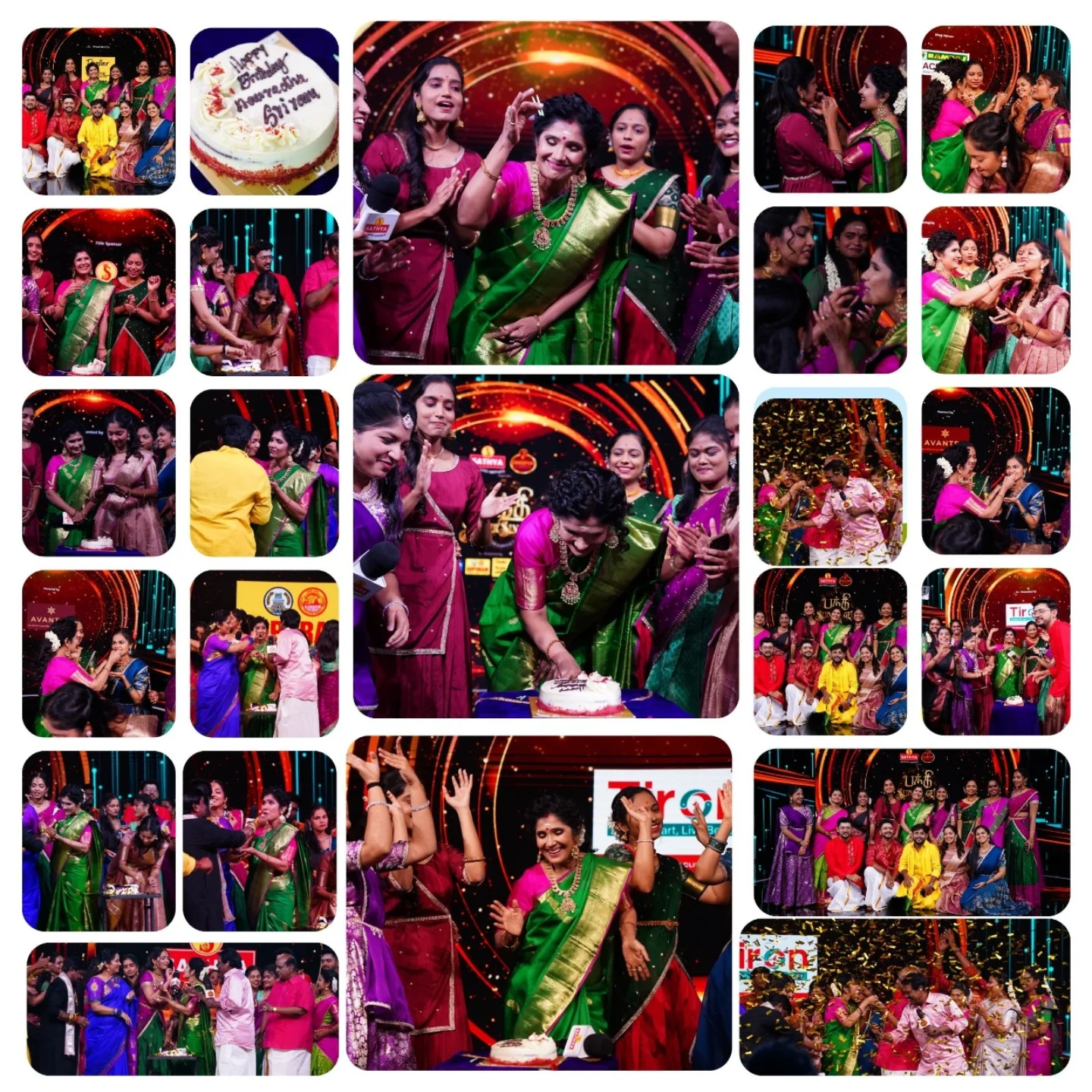 My heartfelt thanks to the entire Vijay tv team for making my birthday so special and memorable... ever grateful for the love and respect...
Loads of love .......
GOD BLESS 🥰