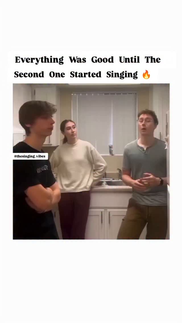 Voices that Stun, Magic Just Begun – Kitchen Covers Hit Everyone! 🎶🔥
---
Description :
Some voices just hit differently, and this kitchen cover proves it! 🎙️ The moment these three talented friends start harmonizing to “Put Your Head on My Shoulder” by the legendary Paul Anka, the vibe changes instantly! 😍 The first guy sets the tone, but when the second voice kicks in – it’s absolute magic! 🧊🔥 Their energy, chemistry, and effortless switch-ups blend old-school nostalgia with modern vocal flair. Who would’ve thought a cozy kitchen could turn into a viral concert stage? 🎵 From buttery smooth notes to soulful harmonies, every second hooks you in. This isn't just a cover – it’s a reminder that music’s power can turn ordinary moments into memories. 💫 Whether you're a fan of vintage hits or trending reels, this trio’s vibe will leave you pressing replay. Their harmonies aren’t just heard – they’re felt! ❤️✨
If you’re chasing real vocal talent, THIS is your viral moment waiting to happen! Share the vibe, spread the rhythm, and let the world know that raw voices still rule! 🌍🎧
Follow @thesinging_vibes for more music surprises dropping soon! 🎶
---
Hashtags:
#KitchenConcert
#ViralVoices
#PutYourHeadOnMyShoulder
#PaulAnkaVibes
#CoverMagic
#AcousticVibes
#VocalHarmony
#SingersOfInstagram
#MusicIsLife
#ThrowbackHit
#OldSchoolCover
#ViralMusicReel
#UnexpectedVoices
#SingersRoom
#MusicForSoul
#TrendingCover
#AcapellaVibes
#ClassicSongRemake
#ReelsMusic
#MusicLoversUnite