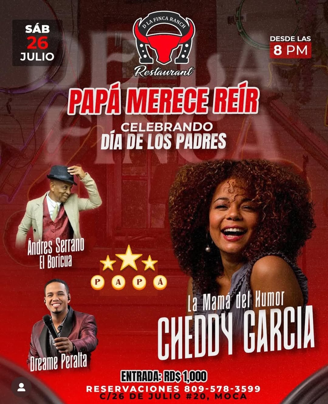 Este Sábado 26 de Julio.. NOS VEMOS EN MOCA! 🔥