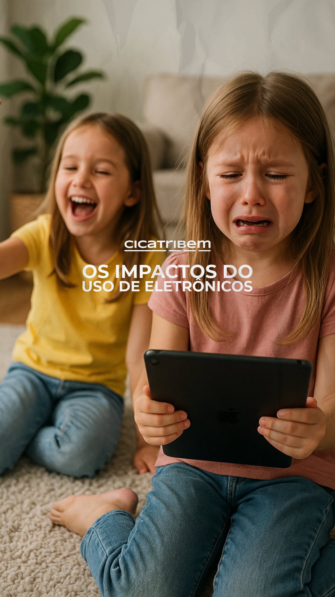 📱😢 Alegria ou frustração?
Os eletrônicos podem parecer aliados na rotina com as crianças, mas o uso excessivo pode impactar o comportamento, sono, desenvolvimento e até as emoções dos pequenos.
Vamos conversar sobre isso? Como vocês lidam com os pequenos querendo tela o tempo todo? 🤯
Deixem aqui nos comentários 👇🏻
#cicatribem #autocuidado #mamães #filhos
#Cicatribem #MaternidadeReal #DesenvolvimentoInfantil #AutocuidadoEmFamília