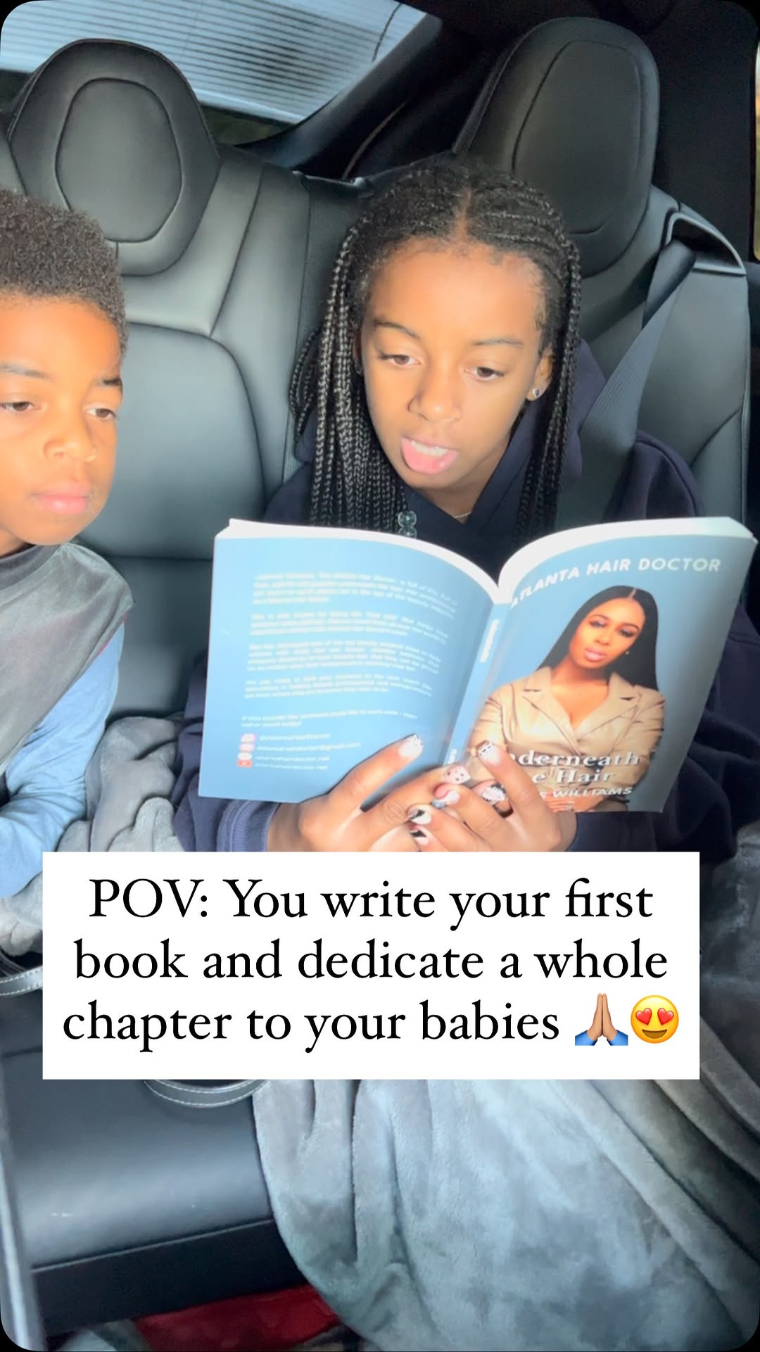 I wrote my first book, “Underneath the Hair,” 3 years ago, and it’s an amazing read! It dives deep into all those things we typically keep quiet about, like love and life’s struggles. This book is designed to help you grow mentally, spiritually, emotionally, and even financially. Have you grabbed your copy yet? The link is in my bio @atlantahairdoctor