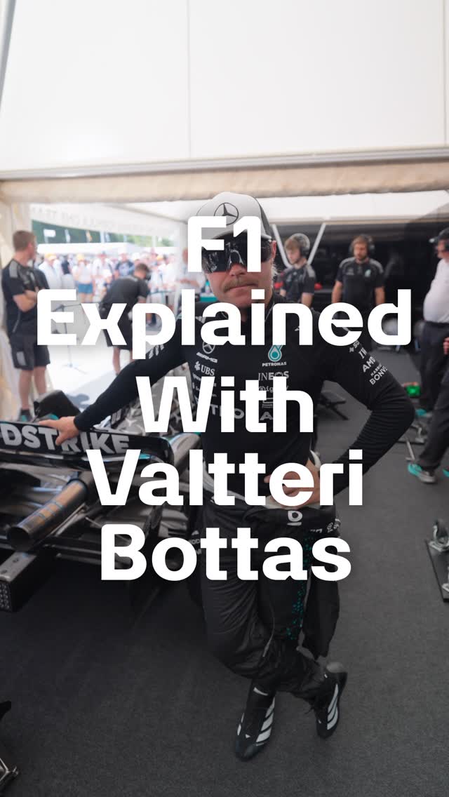 Professor @ValtteriBottas explains....the art of the seat fit! 🪑