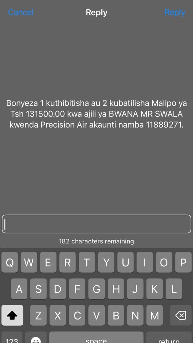Follow these steps to pay for your Precision Air flight ticket easily via M-PESA. Make sure you have a valid MOBILE REFERENCE NUMBER from our website exactly as provided.
#PrecisionAir #MPesa