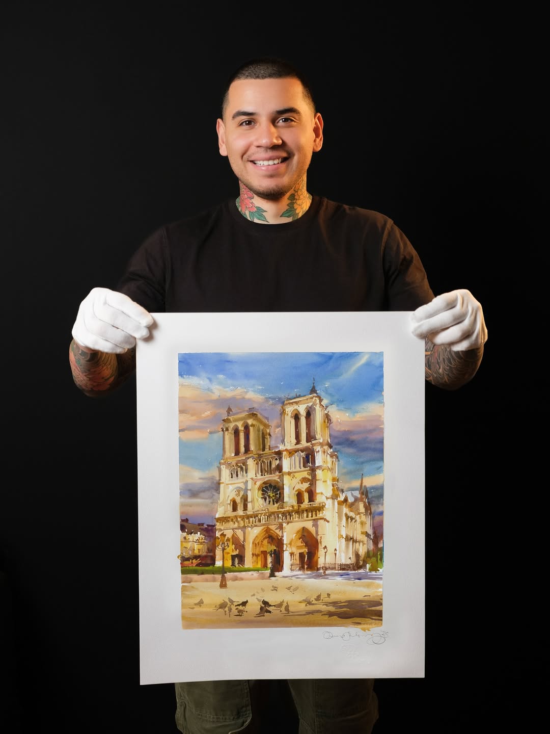 🔥NEW PRINT DROP🔥 on Saturday, July 19th at 12pm EST. Painted in Paris, France. $199 USD each— limited edition. Each print is numbered, signed, and hand stamped by me! There will only be a 24 hour window to get one. “Notre Dame Reborn” Link in my bio! 🇫🇷🇫🇷🇫🇷