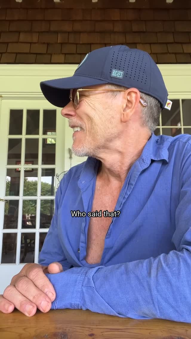 Wait… who said that?