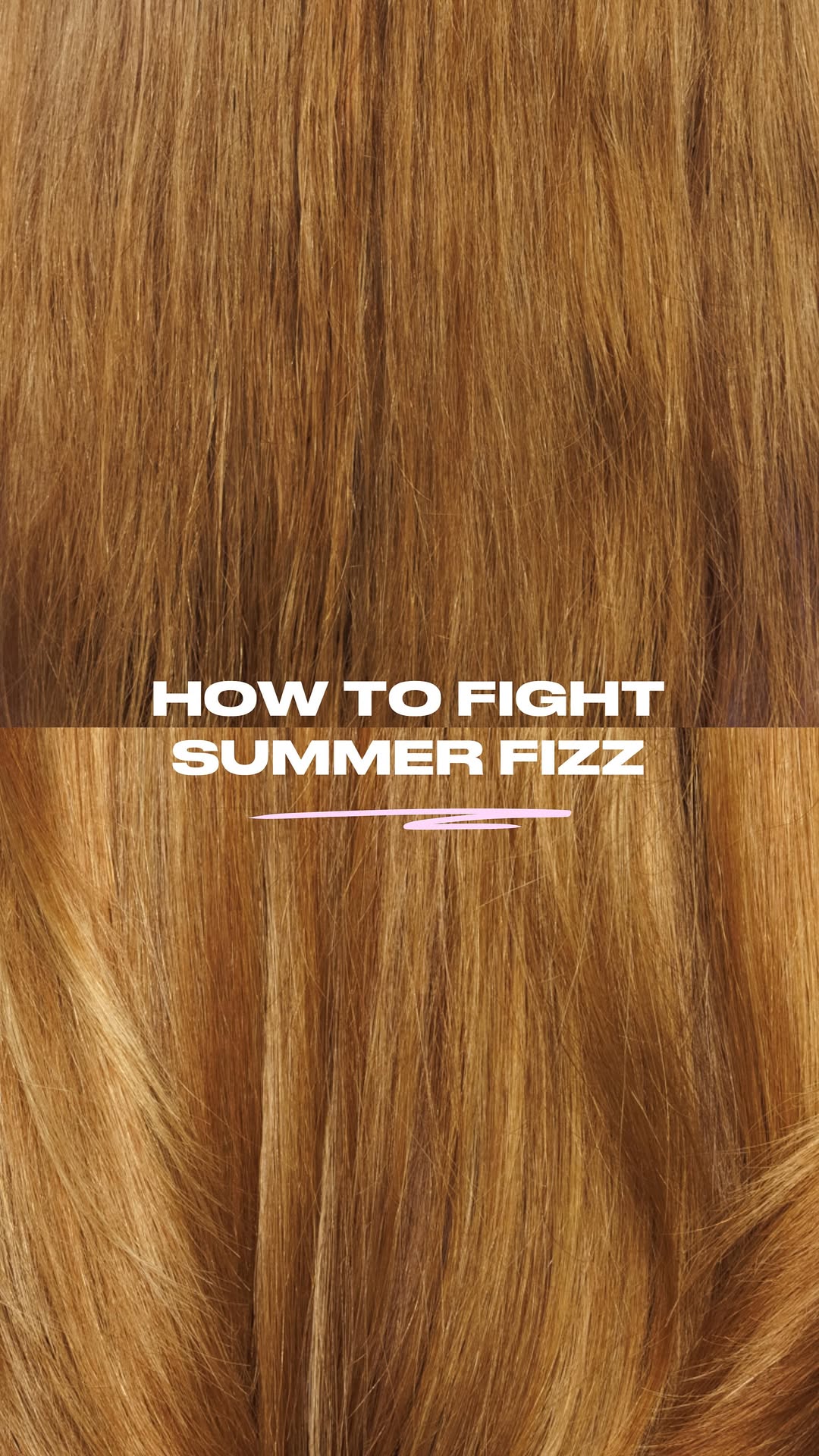 struggling with frizzy hair this summer? fight back with gloss gems for smooth, shiny, frizz-free days ☀️