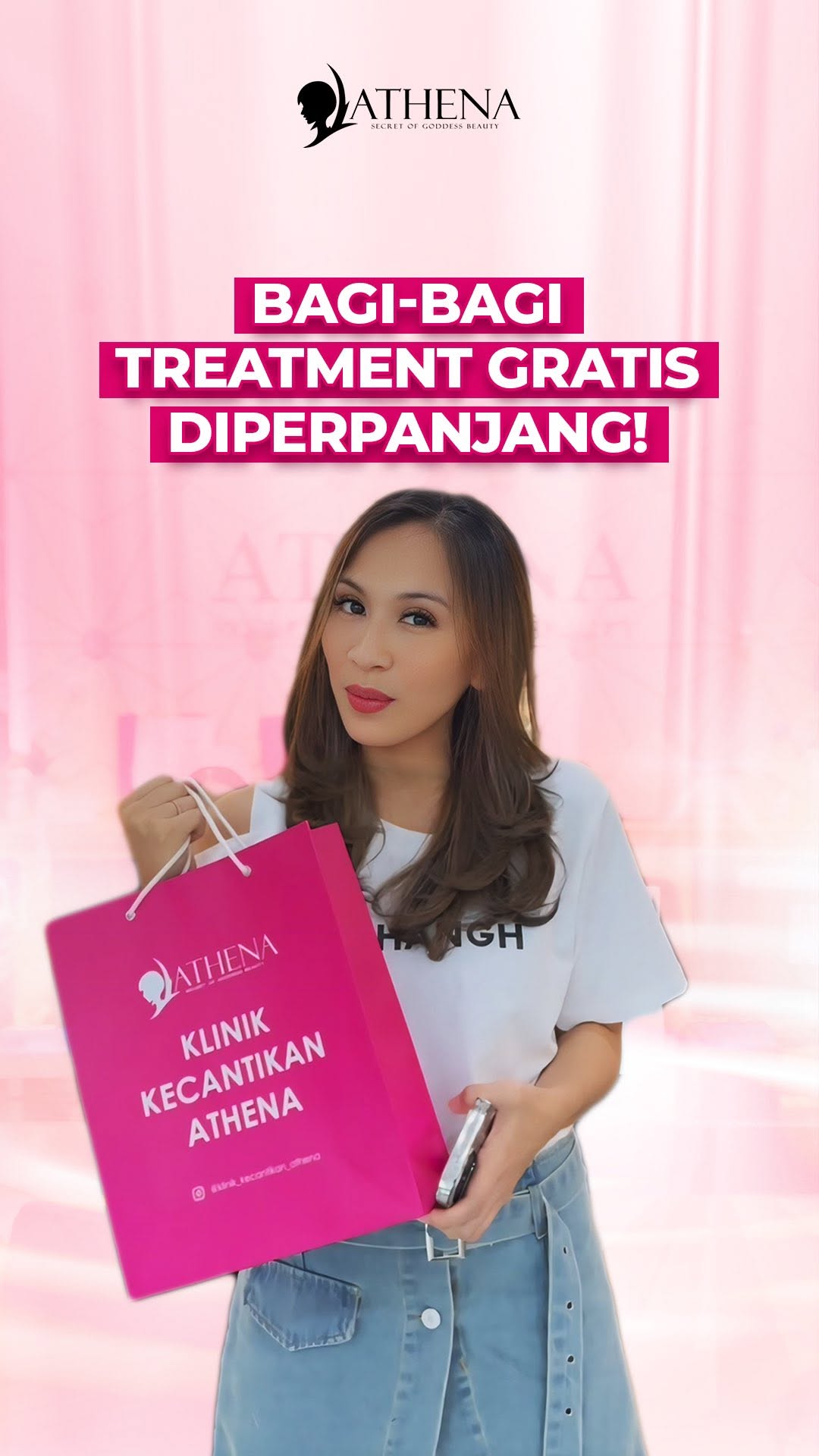 RESMI DIPERPANJANG🔊
Ketinggalan dapetin reward treatment & skincare gratis dari Athena?
Tenang, ini kesempatan keduamu! 😍✨
Reward treatment & skincare GRATIS dari Athena resmi diperpanjang karena banyak yang Sahabat Athena yang request! 🎉
Hanya berlaku dari tanggal 15–25 Juli 2025 aja nih!
Yuk claim sekarang sebelum kehabisan, dan tag temen kamu biar gak ketinggalan juga