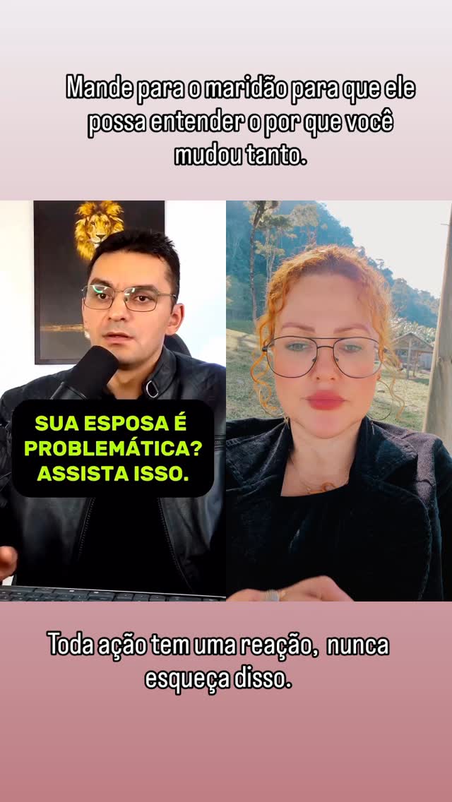Esse vídeo é para os maridos que fazemnrudo errado e querem que a mulher diga amém para tudo.