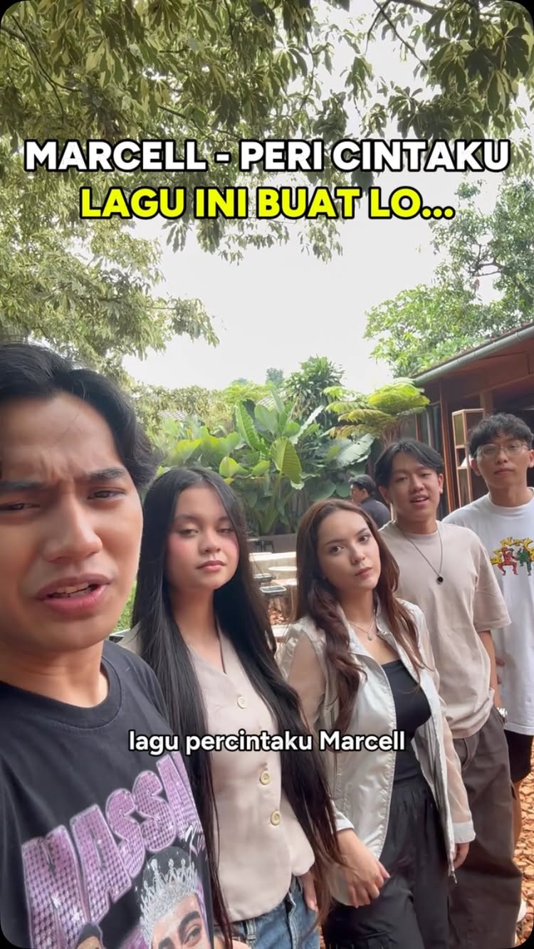 KIRIM KE TEMEN LO YANG NAMANYA DI SEBUT DALAM VIDIO INI!!! | Lagu ini Buat Lo (Marcell - Peri Cintaku Edition)