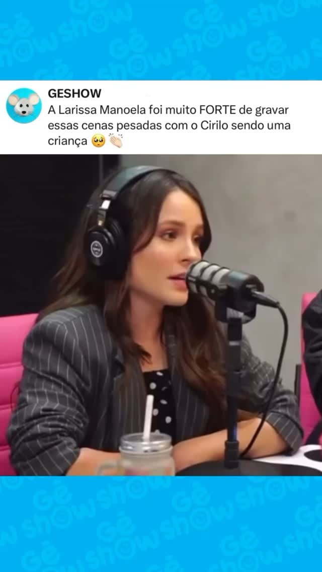Um exemplo de atriz 👏🏻👏🏻
• Siga @geshow para mais conteúdos
🎥: @vacacast
#famosos #fofoca #babados #carrossel