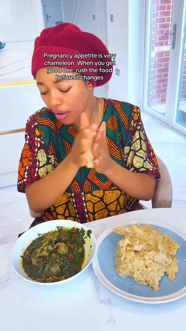 Pregnancy appetite is very chameleon. When you get good one, rush the food before it changes
