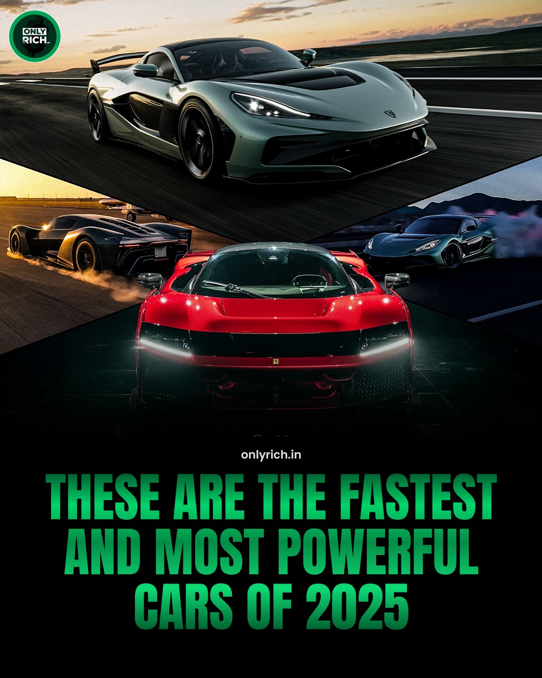 The horsepower wars are heating up again
Carmakers are pushing street-legal machines to insane new limits—some now rival Formula 1 cars in raw power.
Thanks to hybrid tech and high-performance engineering, 1,000+ horsepower is becoming the new benchmark.
This isn’t just about speed—it’s a full-blown arms race in innovation, design, and dominance
Love performance? Follow @onlyrich.in
#Supercars #CarTech #Horsepower #LuxuryCars #AutoInnovation