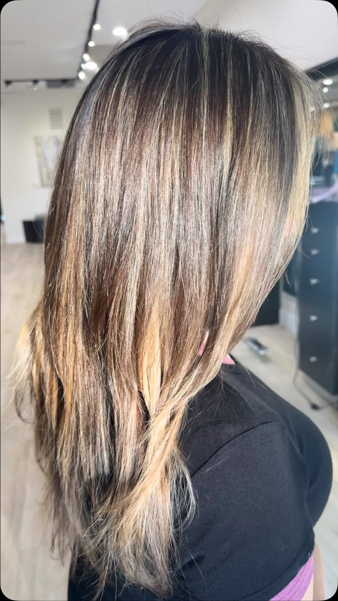 #balayagehighlights #ranchocucamongahairstylist #colorcorrection #localstylist #balayageombre #balayageombre