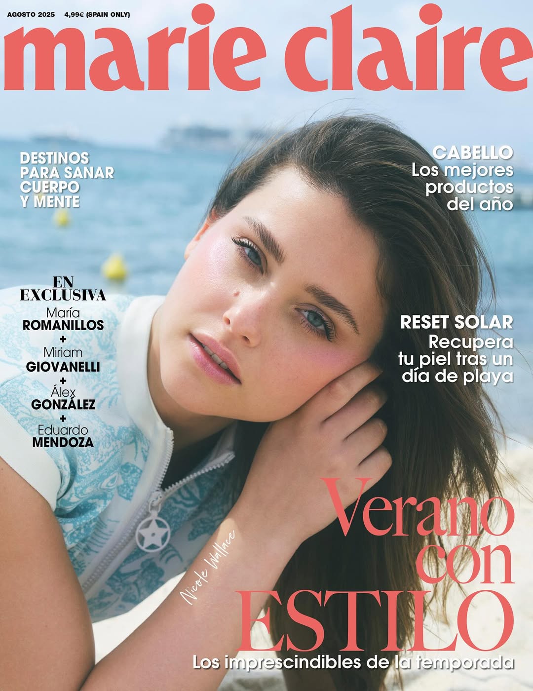 “Nadie es más exigente conmigo que yo misma”, nos cuenta Nicole Wallace, protagonista de nuestra portada de agosto. No solo brilla en la pantalla: lo hace también cuando habla de salud mental, de redes sociales, de sus rutinas de belleza o del valor de la intuición en una industria donde todo va demasiado rápido. Hablamos con la actriz en un momento de transición, con la última entrega de ‘Culpa nuestra’ (Prime Video) a punto de estrenarse, y un papel en ‘La casa de los espíritus’ que promete ser un nuevo hito.
Por: @magdalenafraj
Fotos: @alexandrautzmann
Maquillaje: @peterphilipsmakeup, director de la imagen y de la creación del maquillaje @diorbeauty (Nicole posa con el ‘look’ de maquillaje ‘Dioriviera Summer 2025’)
Estilismo: @sandraescrina (Nicole lleva ‘total look’ de @dior)
Pelo: @cyrilhair
Manicura: Nelly Ferreira
Asistente de maquillaje: @ayanaawata
Publicista: @shaharlevi4