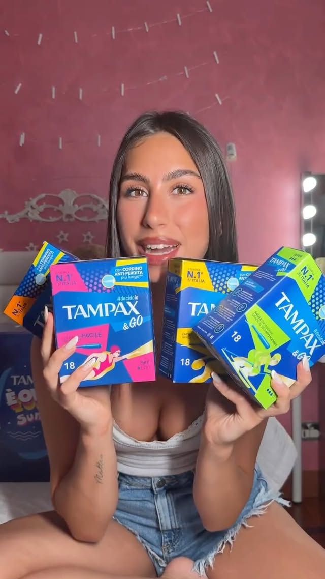 Non c’è nessun segreto, c’è solo TAMPAX&GO!
é OVVIO!
Vi aspetto il 26 Luglio allo stabilimento
Tibidabo Beach ad Ostia alle 16:00 per abbattere insieme a me e Tampax dubbi e falsi miti! #adv @tampax_it